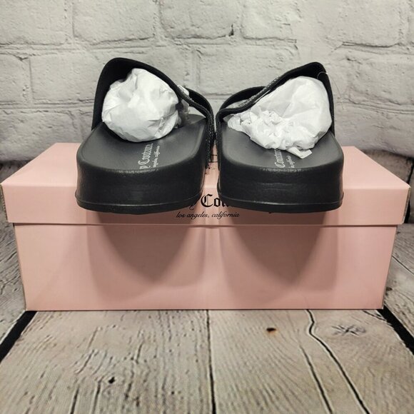 Juicy Couture Winx Embellished Double Strap Slide Sandal - Picture 5 of 6